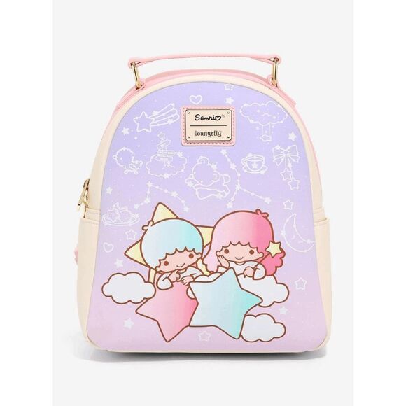 Loungefly Sanrio Little Twin Stars Constellation Mini Backpack - New